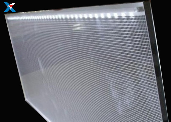 kupować Niestandardowa 1220 * 2440 mm 1220 * 1830 mm Akrylowa płytka prowadząca światło Edge Lit Design online manufacture