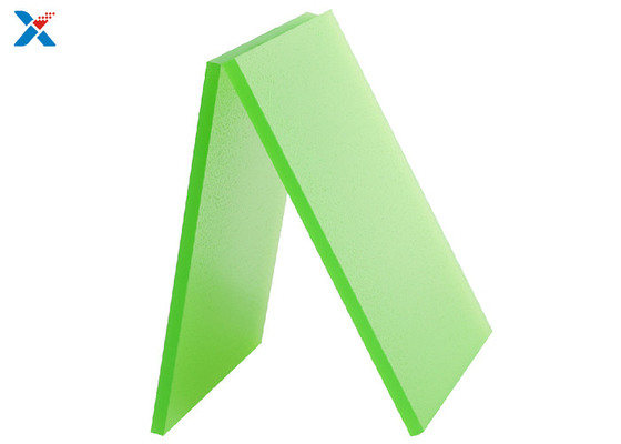 Zielony arkusz poliwęglanu 3 mm 1220 * 2440 mm 1220 * 1830 mm Rozmiar niestandardowy