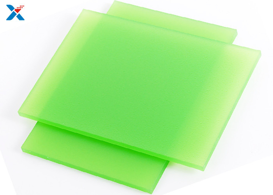 Zielony arkusz poliwęglanu 3 mm 1220 * 2440 mm 1220 * 1830 mm Rozmiar niestandardowy