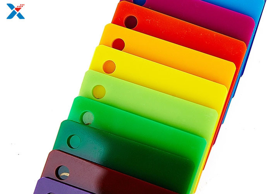 Dostosowane plastikowe arkusze akrylowe Pomarańczowa płyta dachowa z pleksiglasu