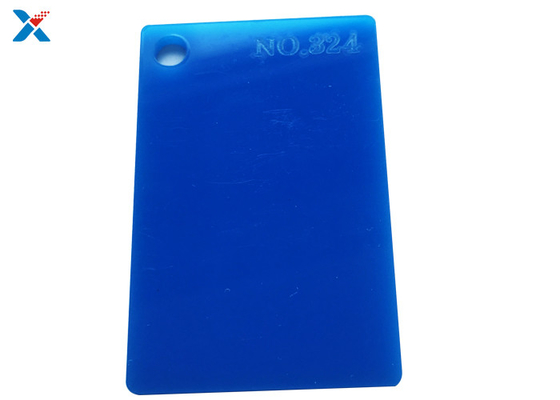 Kolorowy panel Lucite Board 1/8 grubych niebieskich arkuszy akrylowych do malowania DIY Art Craft