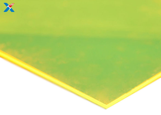 Wytłaczane panele z pleksiglasu 4x8 z pleksiglasu, fluorescencyjne, zielone, akrylowe