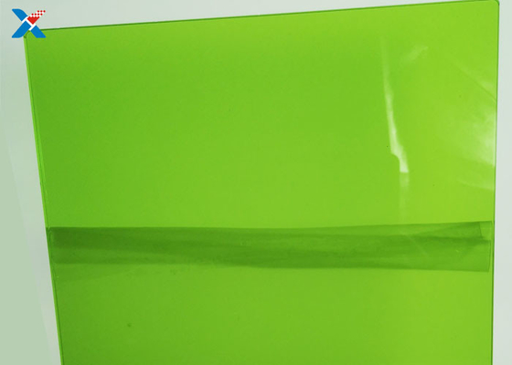 Wytłaczane panele z pleksiglasu 4x8 z pleksiglasu, fluorescencyjne, zielone, akrylowe