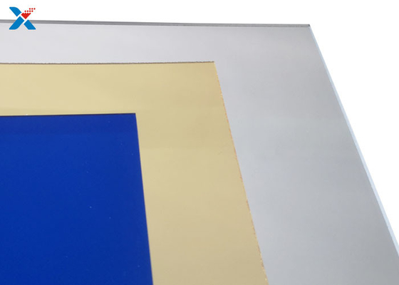 3mm Lustrzane akrylowe lustro zewnętrzne PMMA z laminowanej płyty z tworzywa sztucznego